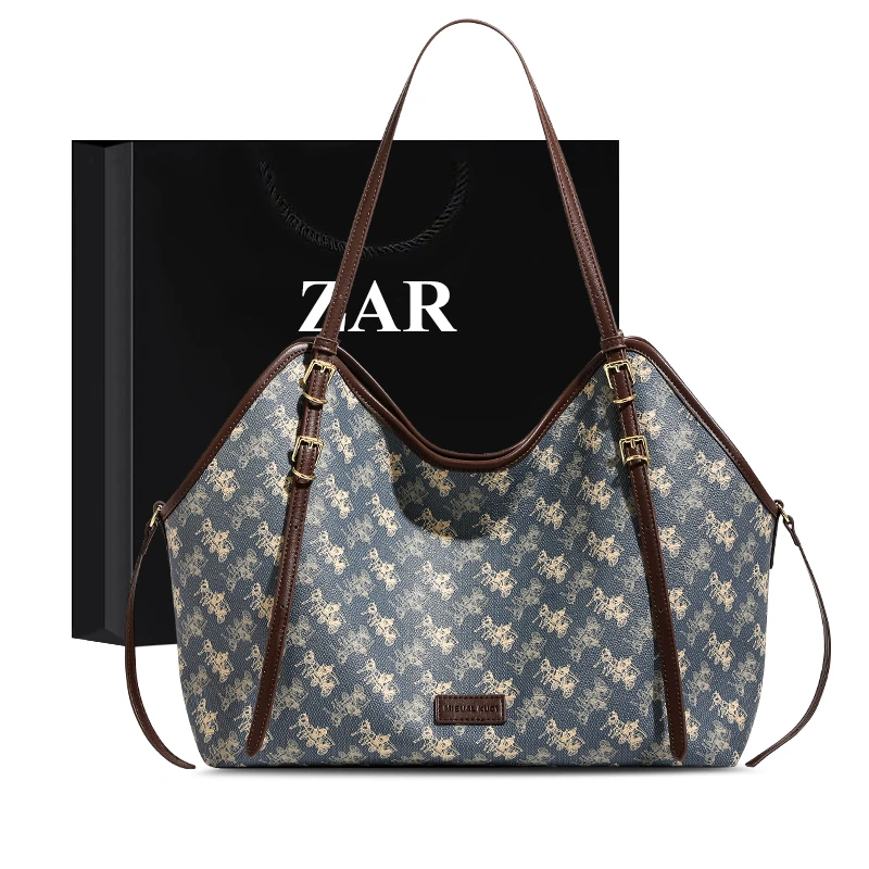 ZAR&RUILR/查瑞娜通勤包包女士时尚大容量单肩包高级感百搭托特包