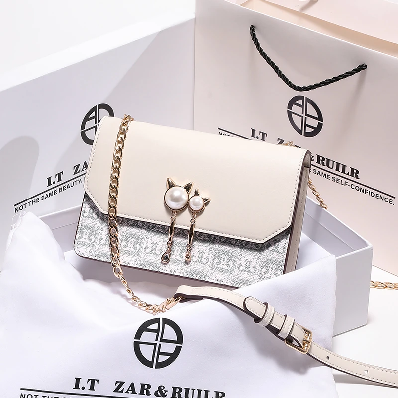 ZAR&RUILR/查瑞娜包包女生生日礼物高级感斜挎包小众百搭小方包