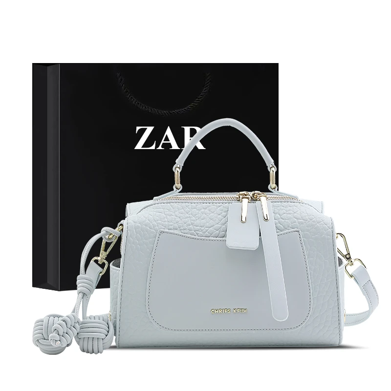 ZAR&RUILR/查瑞娜枕头包包女通勤大容量手提包休闲小众单肩斜挎包