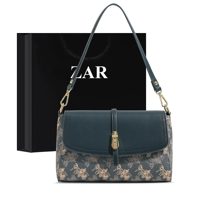 ZAR&RUILR/查瑞娜高级感妈妈包包女士时尚单肩腋下包通勤斜挎包