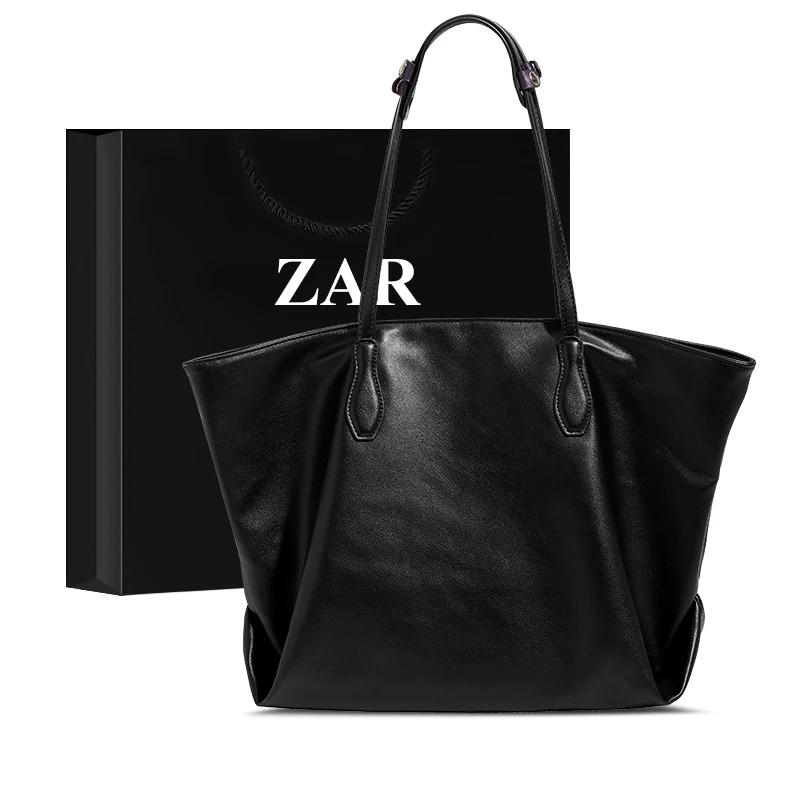 ZAR&RUILR/查瑞娜腋下托特包包女高级质感大容量通勤时尚单肩大包