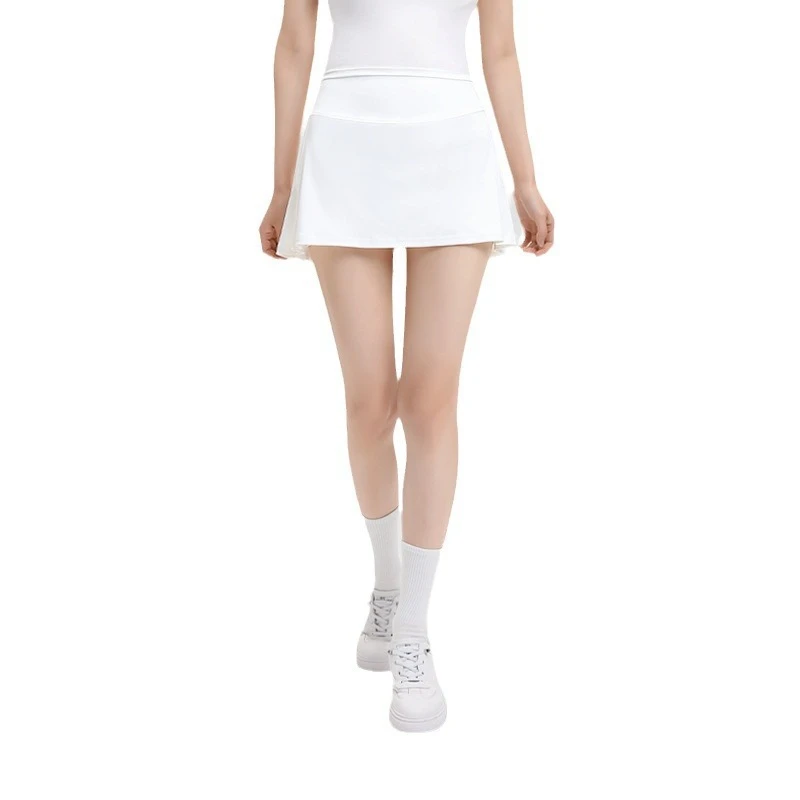 【官方店旗舰】冰丝运动短裤裙夏季女新款网球裙防走光瑜伽速干高腰