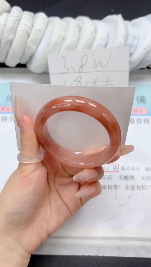 【闪购商品】石英质玉手镯未镶嵌A302-54
