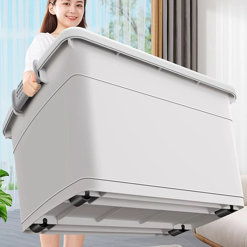 收纳箱大号特大清仓衣服收纳盒储物箱家用衣物特大号整理塑料箱子