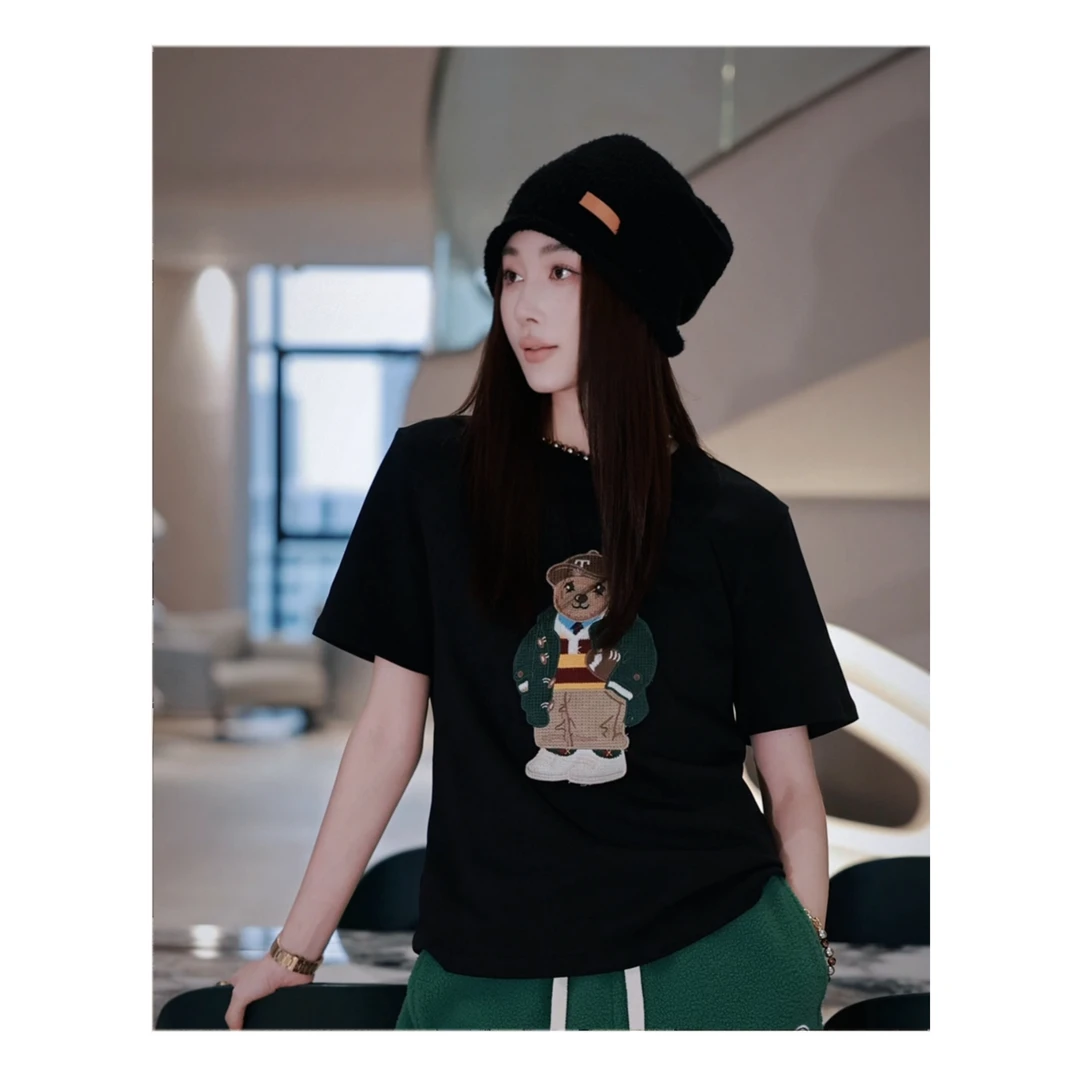 16-【拉夫小熊】宝儿家含幂BL76824411冬季新款运动熊休闲风T恤上衣