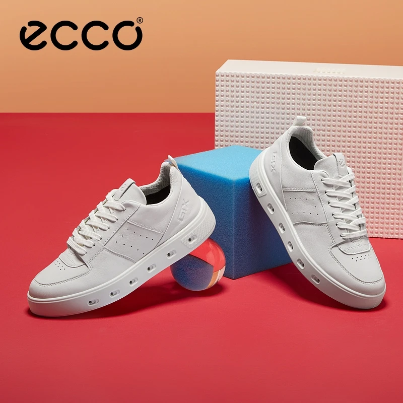 ECCO爱步【街头720女鞋】小白鞋厚底板鞋女 低帮百搭休闲鞋 209713