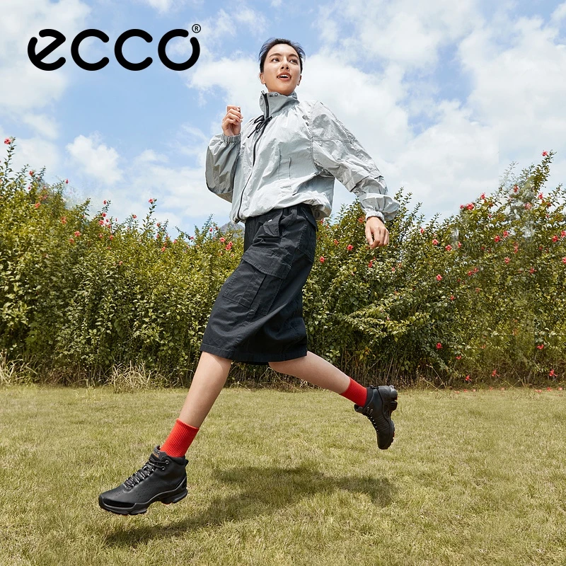 ECCO爱步【BIOM健步C女鞋系列】户外运动登山徒步防水休闲鞋800273