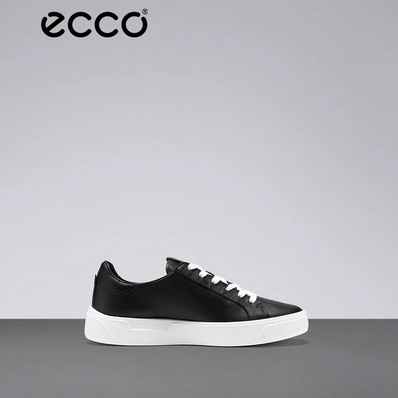 ECCO爱步【街头趣闯】 小白鞋板鞋休闲运动女鞋291143