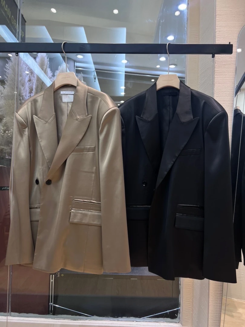 正维路男装【福利款】93022高品质高级缎面西装外套男