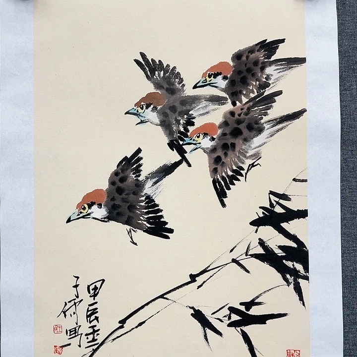 书法书画作品多次