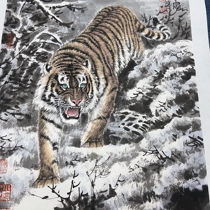 书法书画作品多次