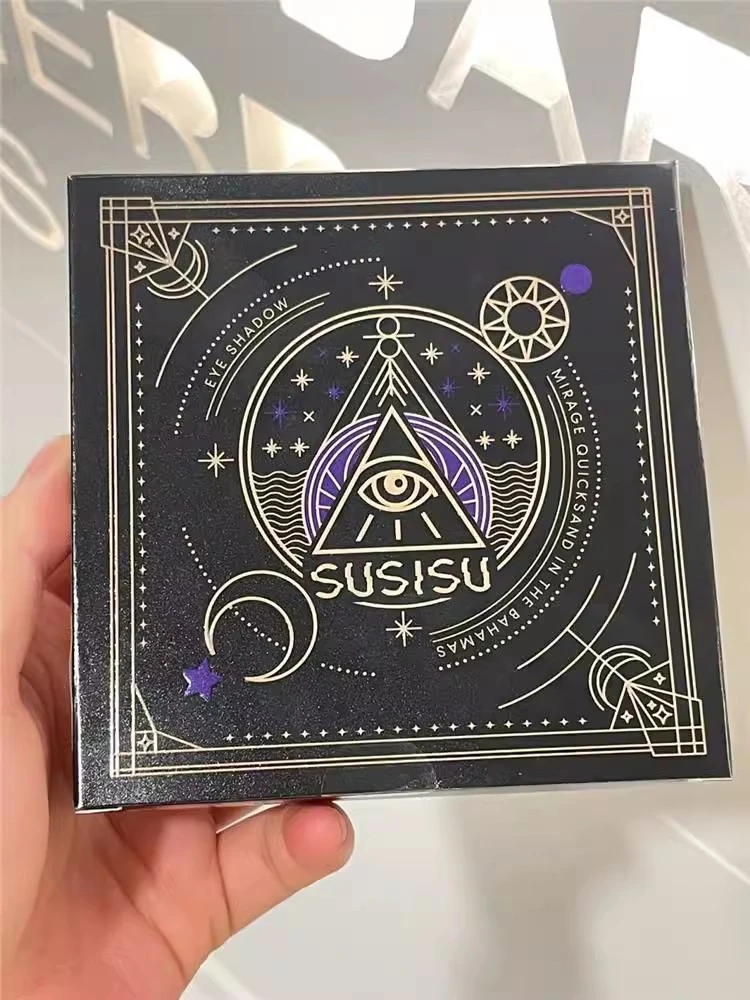SUSISU/苏西苏眼影四宫格滋润清透修颜亮闪闪十二色高端正品清货