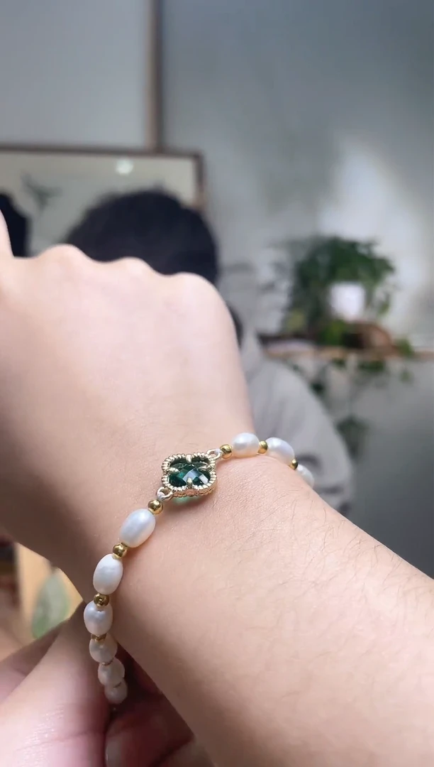 【闪购商品】淡水珍珠44银S925镶嵌-