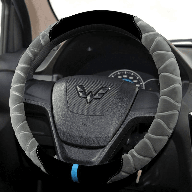 五菱荣光宏光S宏光V之光6376 6388 6390微面方向盘套毛绒车把套
