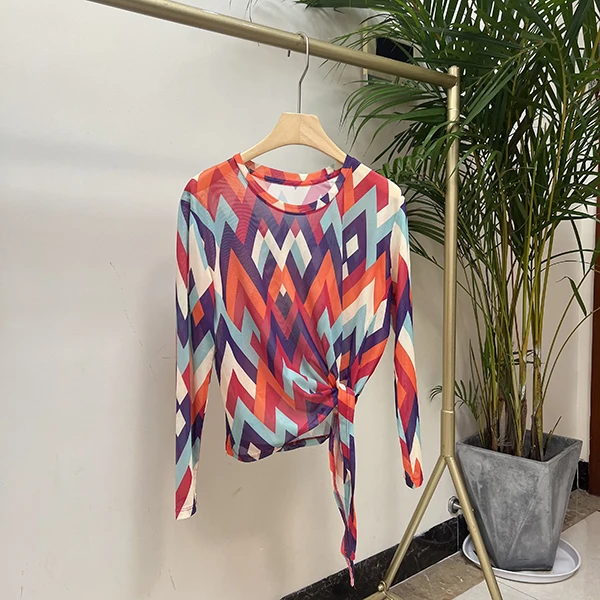 辫子奕【超薄超透气巨凉快】防晒衣速干网纱透气跑步运动长袖8875