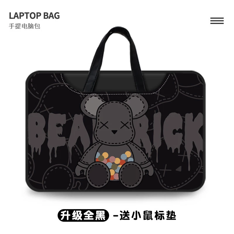 暴力熊笔记本电脑包男女适用华为戴尔手提原创苹果联想小新保护套