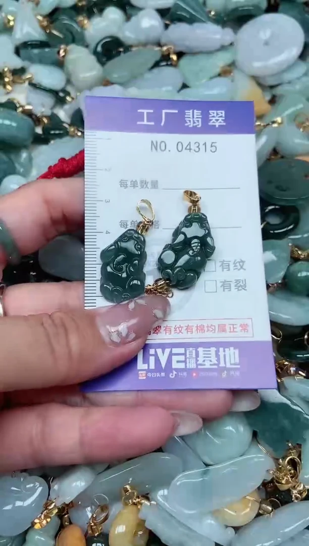 【闪购商品】翡翠颈饰未镶嵌翡翠