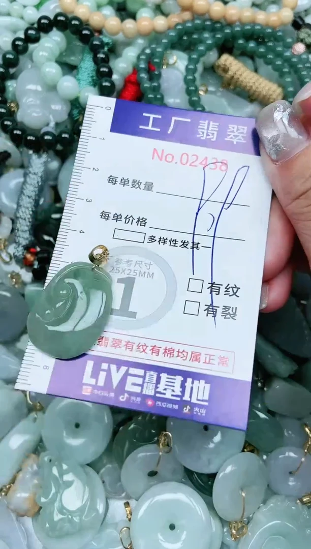 【闪购商品】翡翠颈饰未镶嵌翡翠