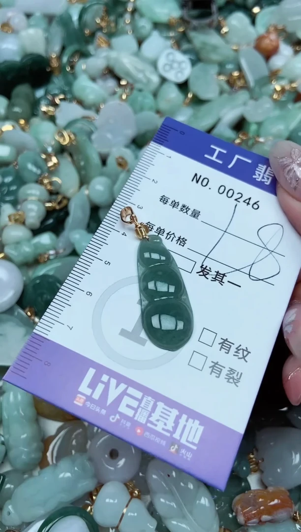 【闪购商品】翡翠颈饰未镶嵌翡翠