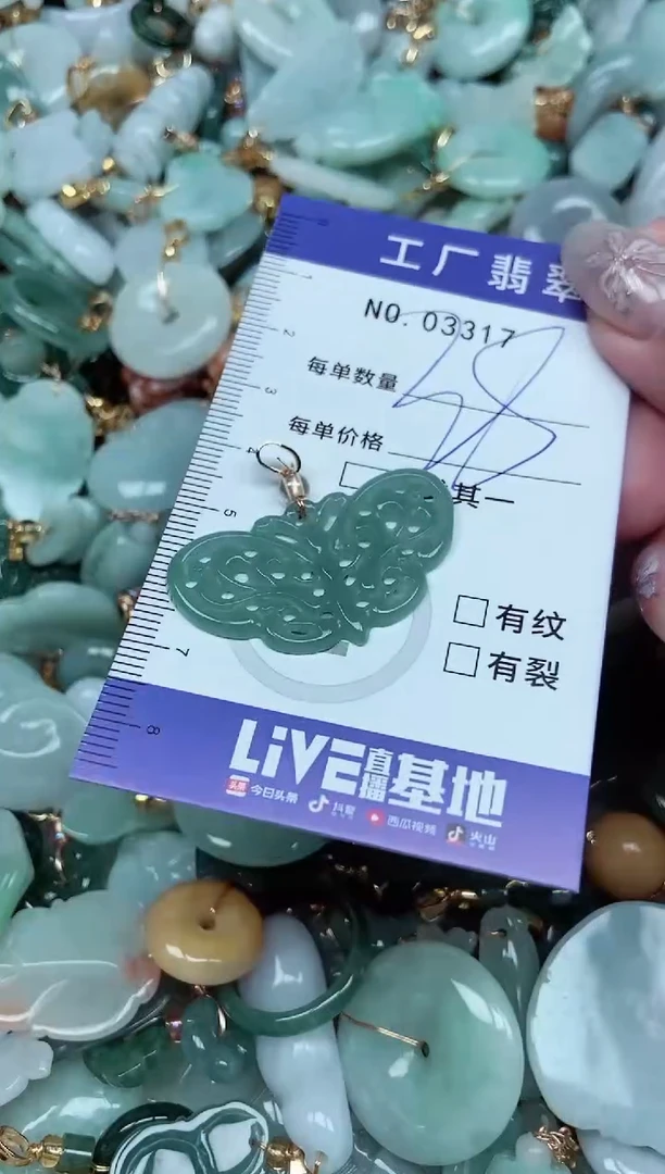 【闪购商品】翡翠颈饰未镶嵌翡翠