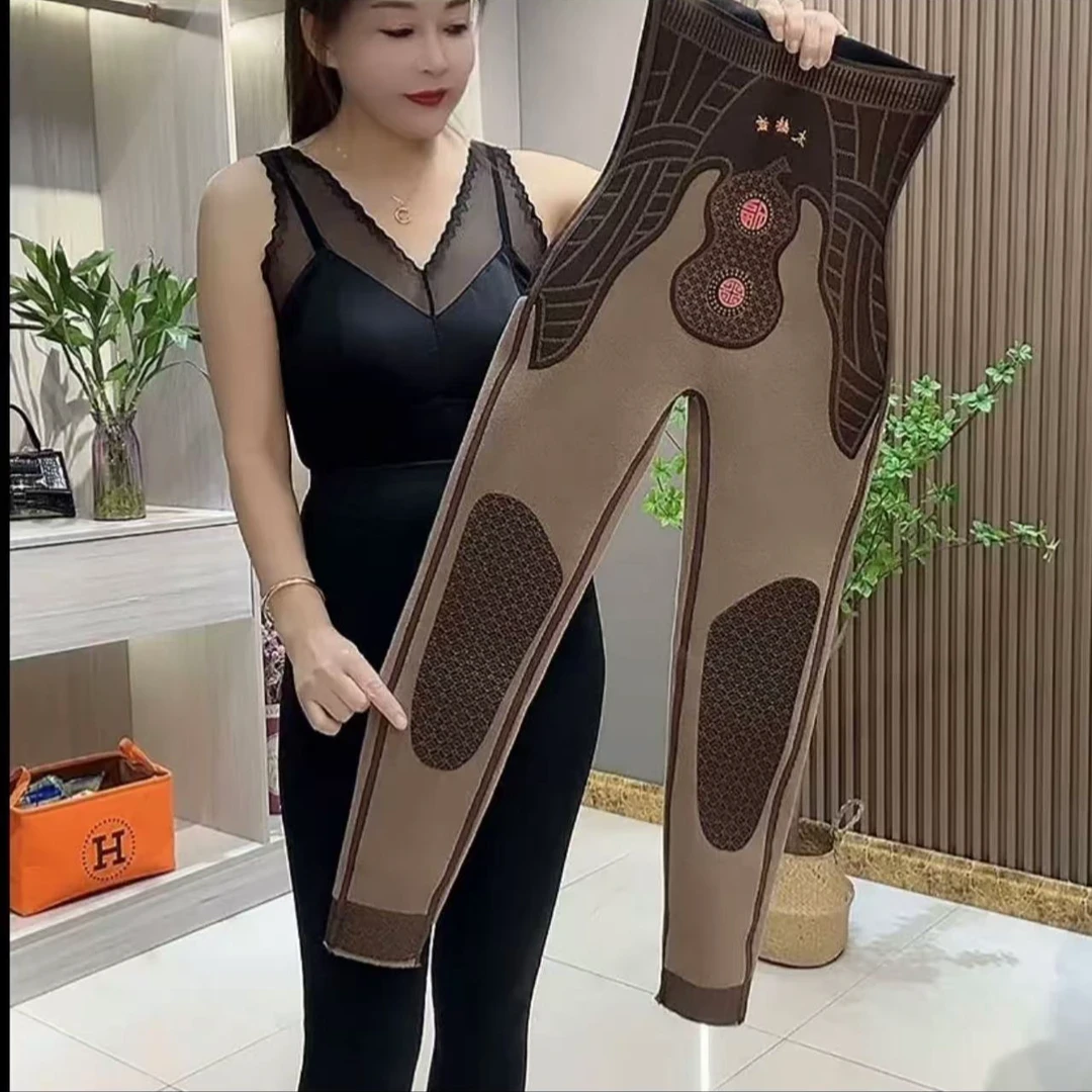 加绒加厚悬浮裤葫芦裤鲨鱼裤收腹提臀打底芭比裤秋冬新款女塑型