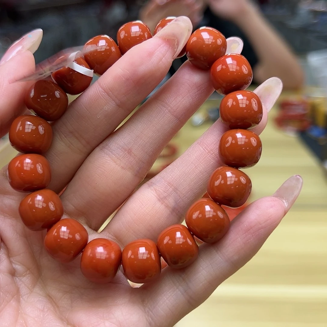 南红玛瑙手串12mm未镶嵌