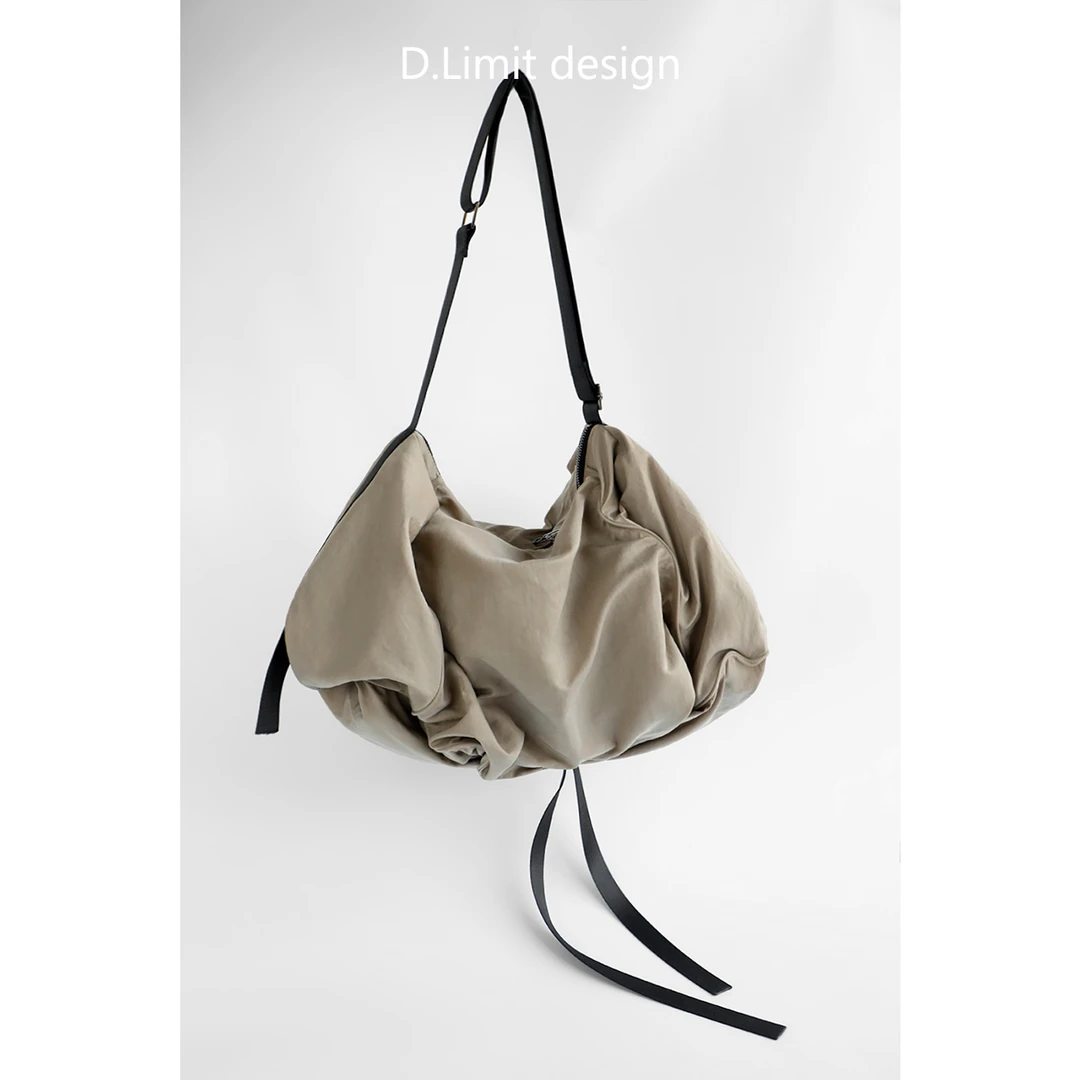 【D.Limit design】街头风潮酷托特包日系户外运动百搭单肩斜挎包