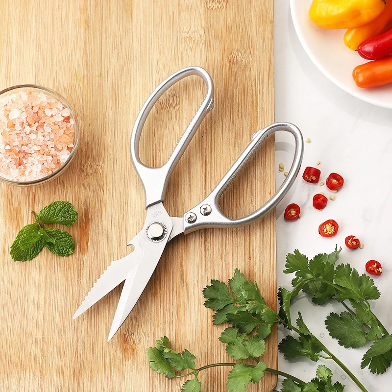 原装厨用剪刀强力鸡骨剪刀电动省力合金烤肉剪子大号剪高颜值厨具