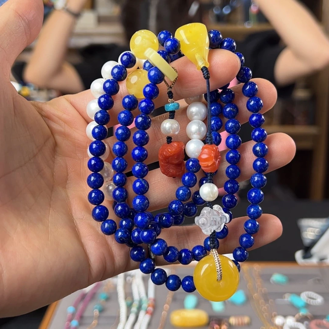【闪购商品】青金石手串未镶嵌