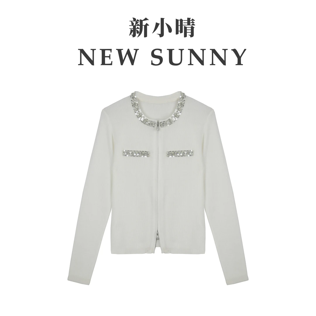 艾妮 B101-B165号 春夏新款高端精致显瘦气质时尚针织衫女装2