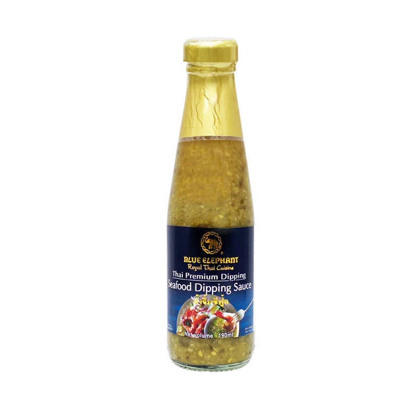 泰味盏蓝象海鲜蘸酱泰式风味酸辣酱青椒酱火锅蘸酱泰国进口190ml