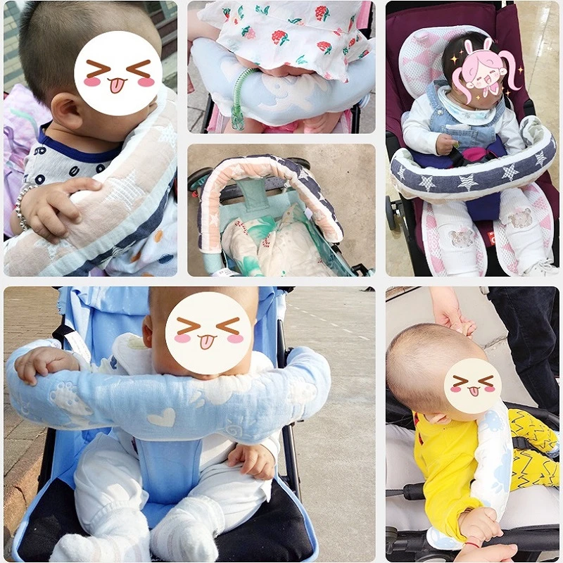 婴儿推车扶手套宝宝手推车扶手套遛娃神器扶手防脏布啃咬拆洗方便