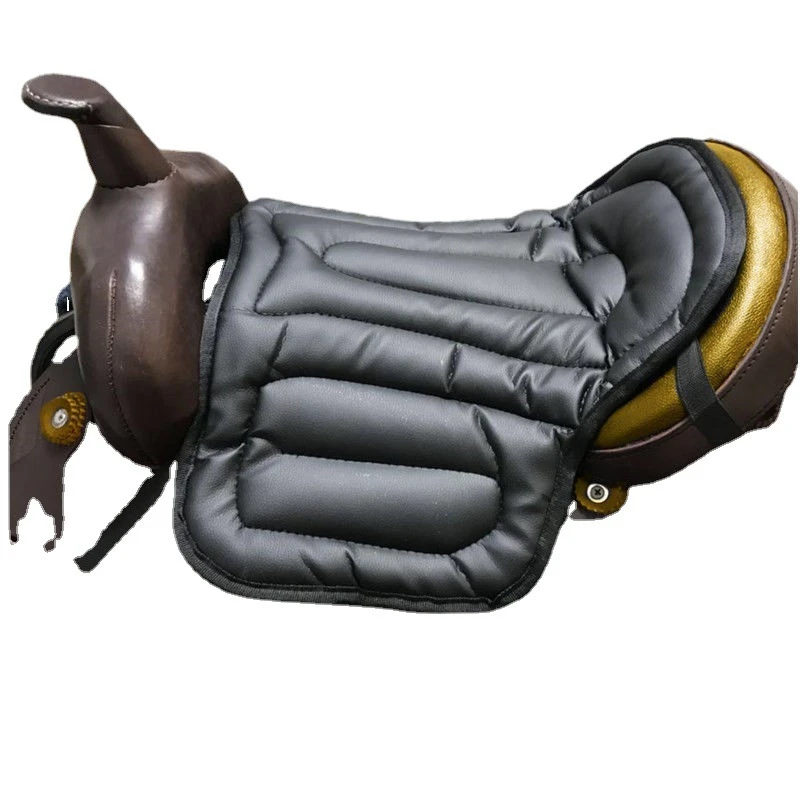 鞍马马鞍垫减震垫西部鞍加厚坐垫马术马具用品（新老商品随机发）