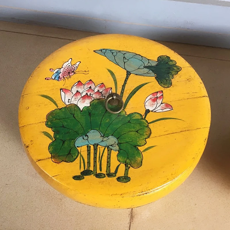 中式餐桌摆件新中国风古做旧风格客厅家具装饰存储摆设禅意盒子