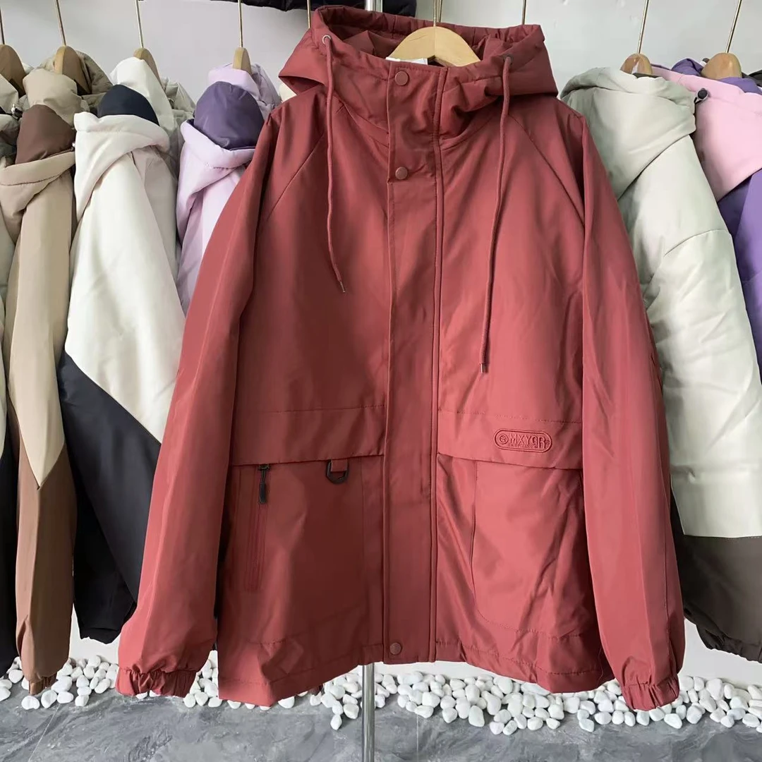 鑫萌宝-秋冬简约时尚百搭潮流外套（黑挂圈）