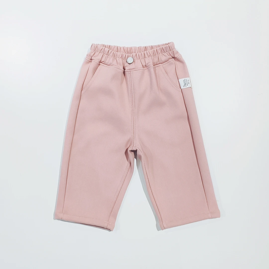 儿童加绒保暖裤加厚男女中小童裤子RD555