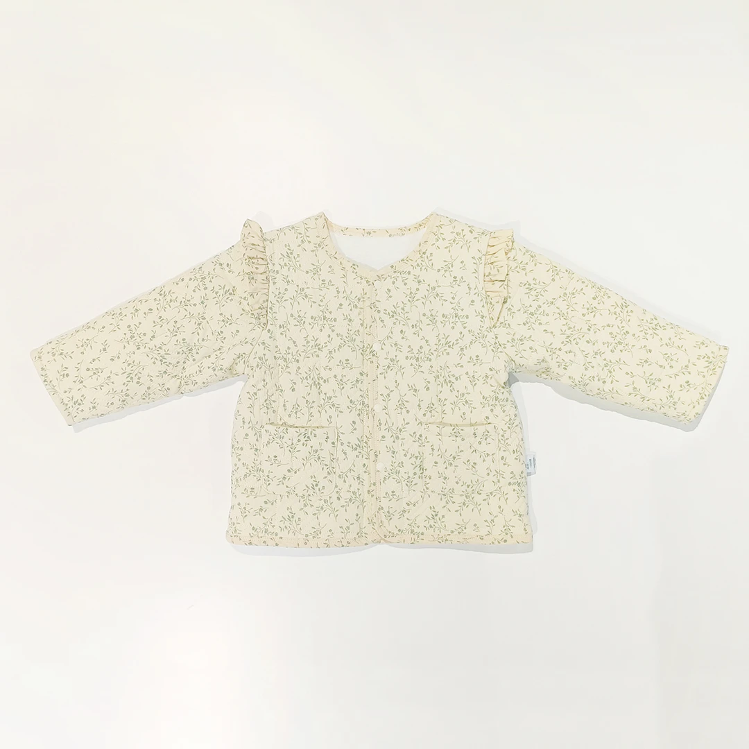 儿童棉服夹棉保暖女中小童墨雨云间棉外套棉袄JD451