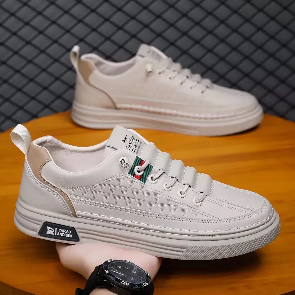 （爆款·帕拉鞋）百塔轻奢高品质真皮 38-48码软底潮流休闲鞋2328