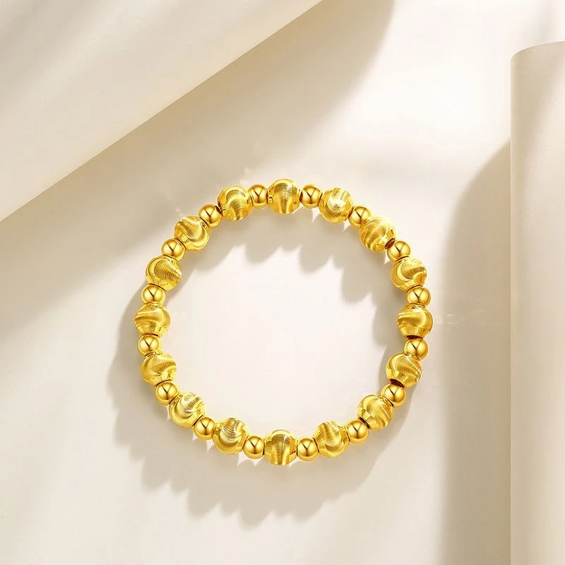 铜合金手链 店长推荐高货18K猫眼转运珠手串手链