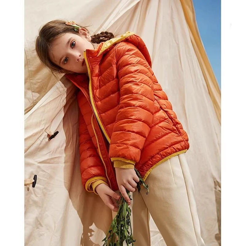 【辛先生专属】女童羽绒服冬季2024新款轻薄洋气中大童儿童宝宝加厚