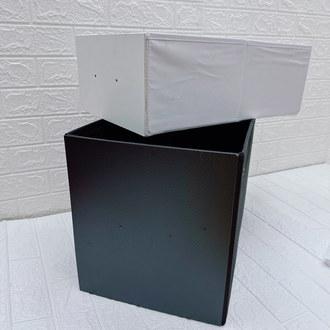 尾单衣橱收纳盒折叠书柜抽屉收纳盒杂物储物筐布艺分类盒轻奢