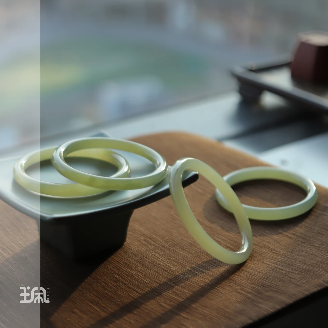 森谷|和田玉*手镯*未镶嵌QC23122209多样性发其一