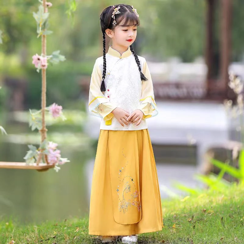 惜韩童装黄色汉服（092）