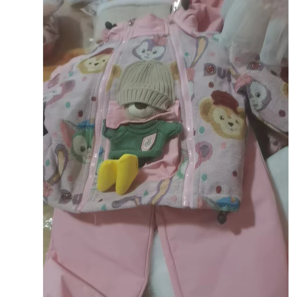 惜韩（276）好看套装保暖小熊秋冬