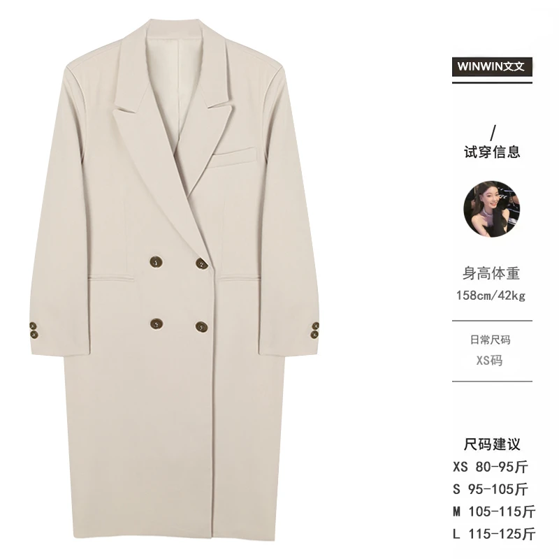 【多伦多时髦精】经典款 风衣西装外套WWQ3WT6557