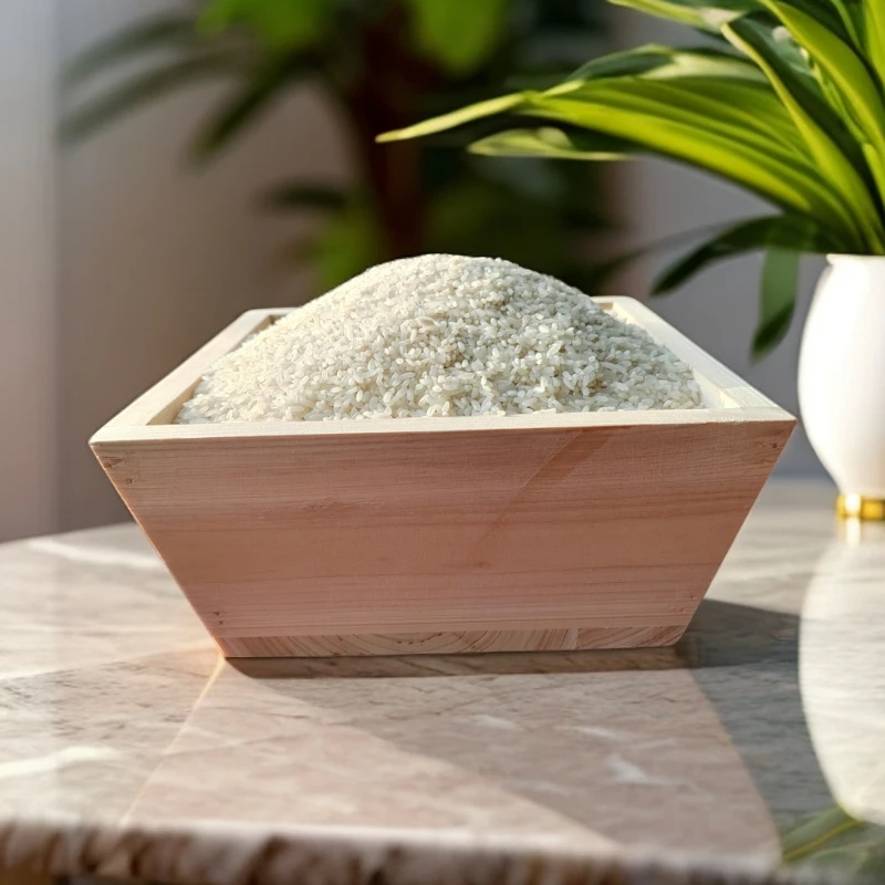 实木日进斗金米升天然婚嫁喜糖盒家用简约时尚盒子水果干果收纳筐