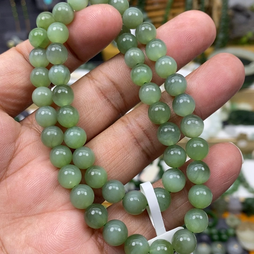 和田玉（碧玉）颈饰未镶嵌75