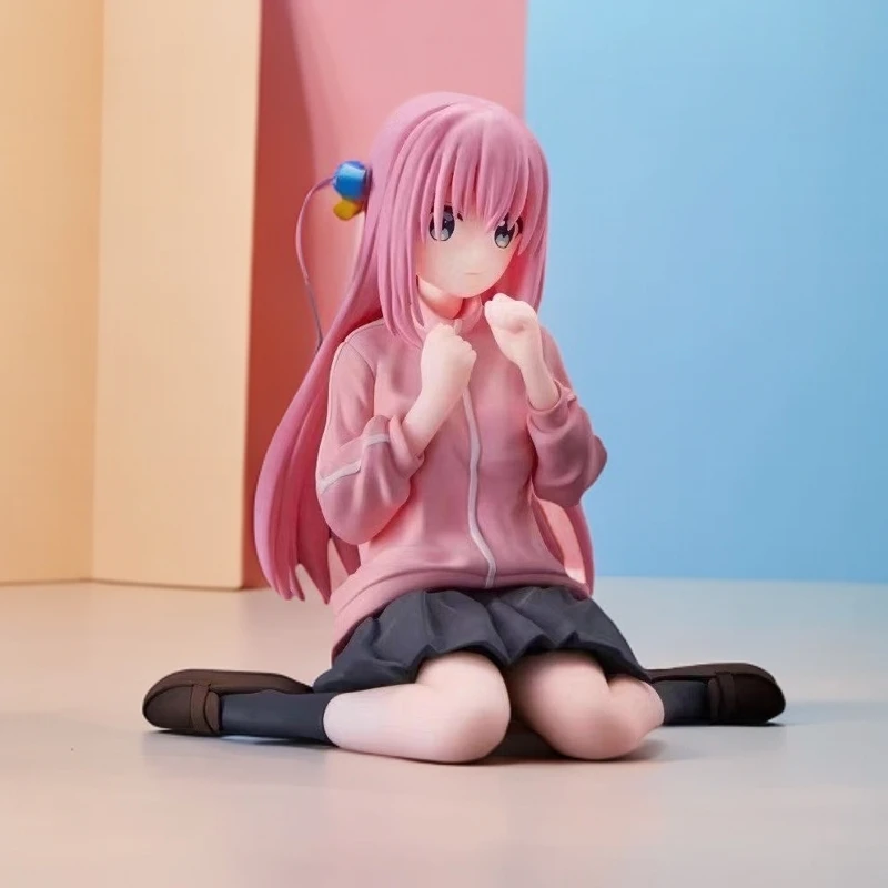 孤独摇滚后藤坐姿动漫二次元摆件机箱车载美少女手办现货玩具礼物