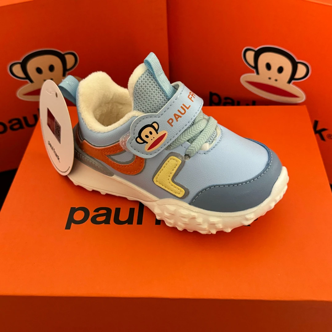 2021大嘴猴休闲时尚潮流加绒童鞋