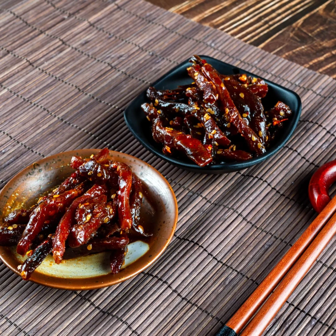 大苗山特产[杆洞妹]牛腊巴 牛肉条高山黄牛明炉烤制